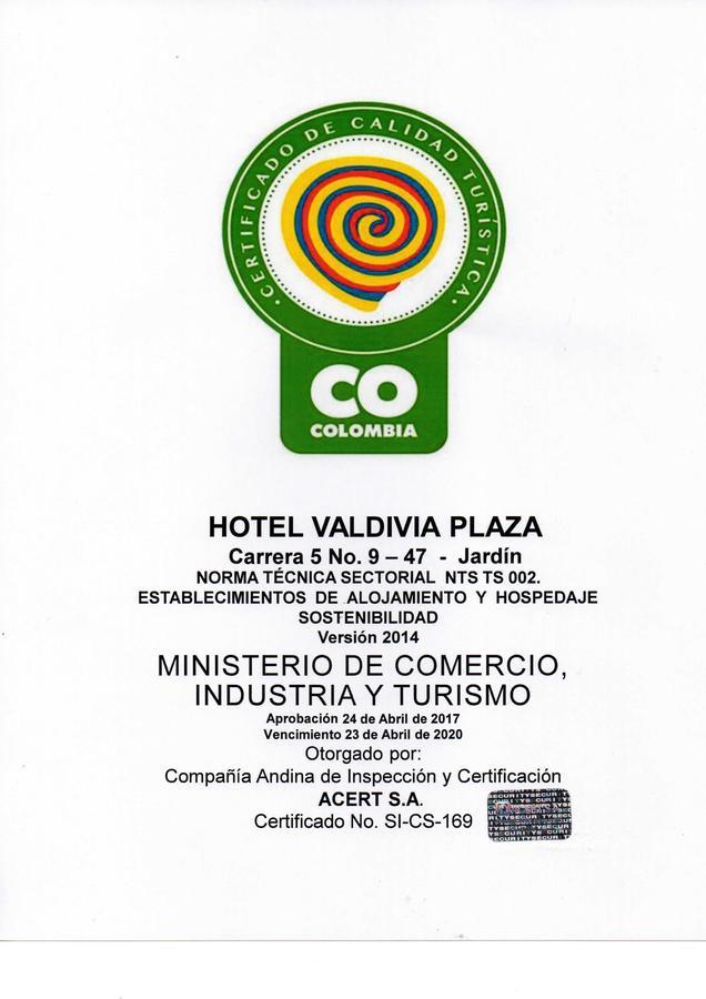 Hotel Valdivia Plaza Jardín Dış mekan fotoğraf